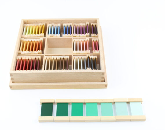 Caja de 63 tabletas de colores