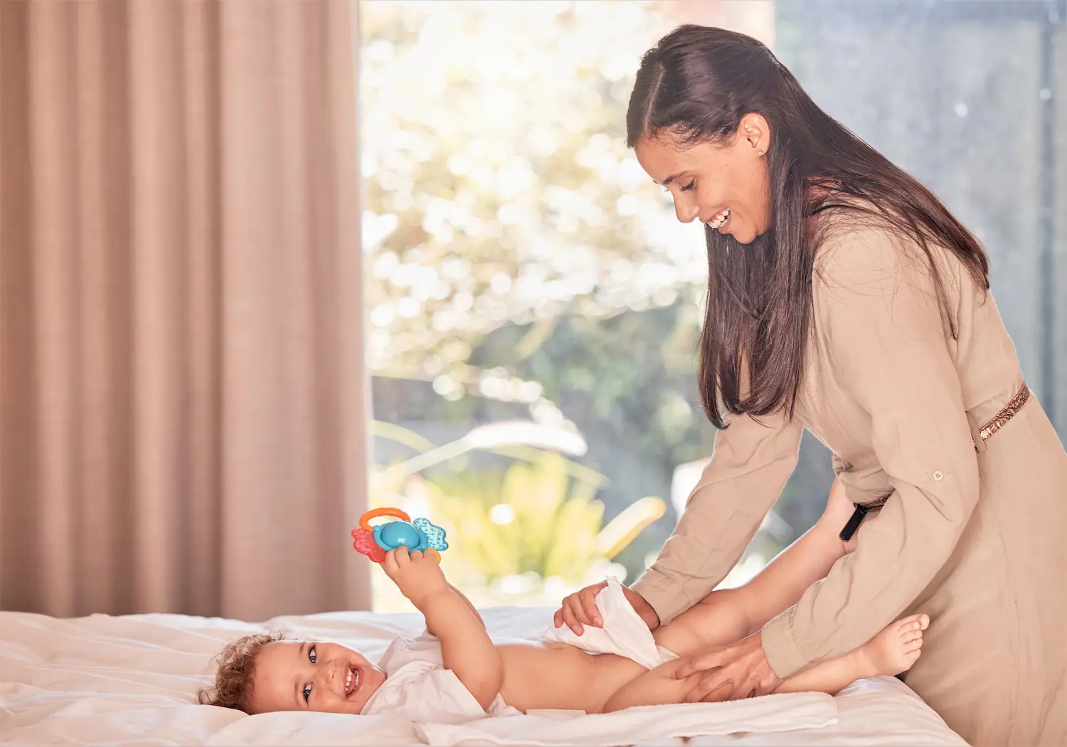 quitar el pañal controlando el esfínter