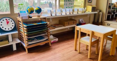 como se organiza un aula montessori