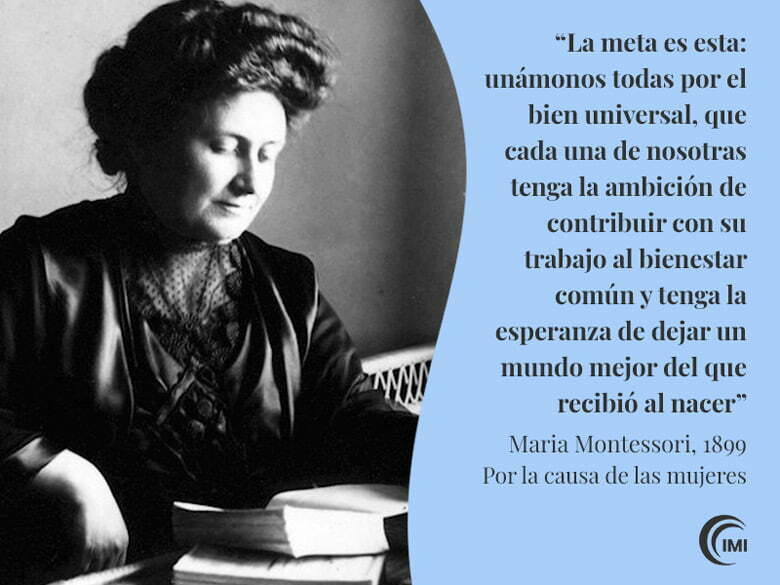 Maria Montessori se licenció en Medicina en 1896, tras la negativa inicial que recibió por ser mujer.