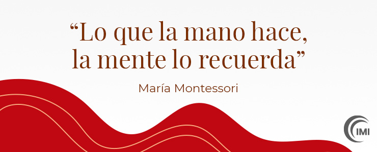 frase maria montessori sobre movimiento