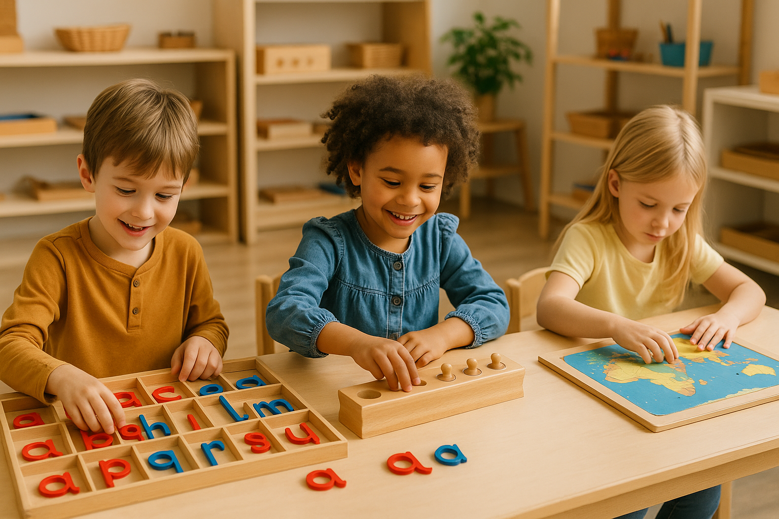 habilidades que se desarrollan en la educación montessori